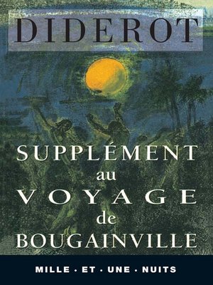 cover image of Supplément au voyage de Bougainville